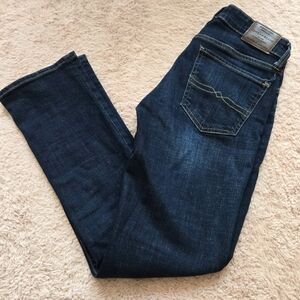 Lucky Brand Cheville Dark Wash Blue Ankle Jeans. EUC